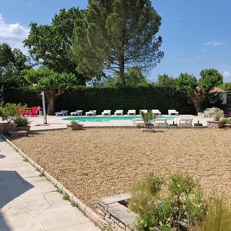 Ardeche Les Cigales, Studio Murier Piscine Partagee 그로스피에르 외부 사진