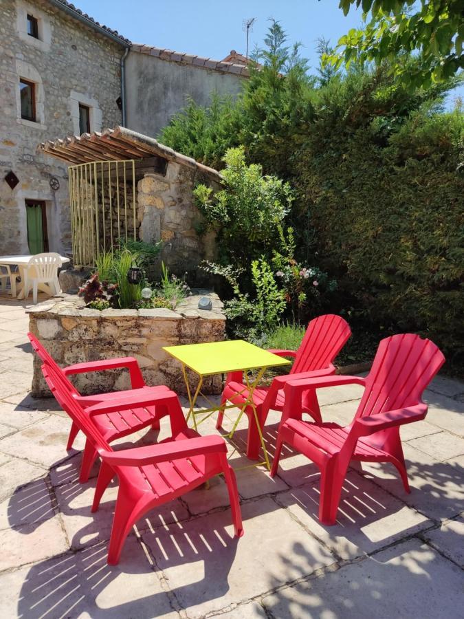 Ardeche Les Cigales, Studio Murier Piscine Partagee 그로스피에르 외부 사진